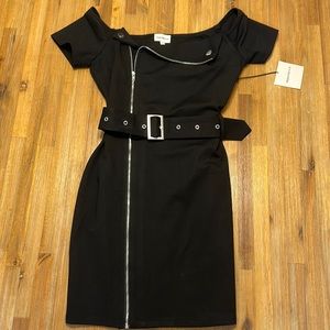 Superdown Terri Moto small Dress in Black with tags never worn.